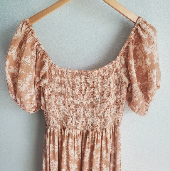 SOLD 🤍Free People cotragecore cotton maxi dress XS - Picture 4 of 8